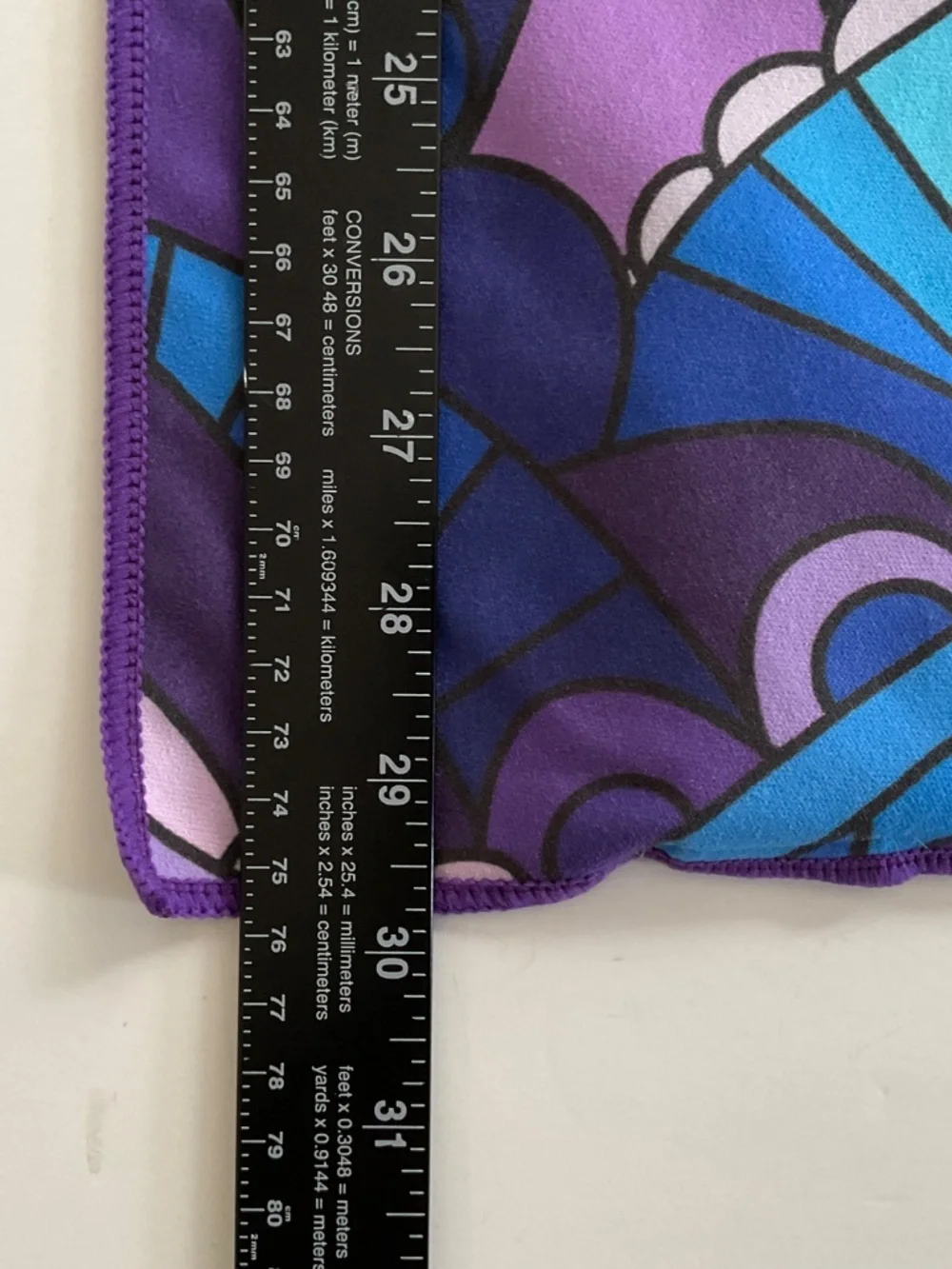 Mandala & Palm Tree Reversible Microfiber Beach Towel Quick Dry Yoga Meditation